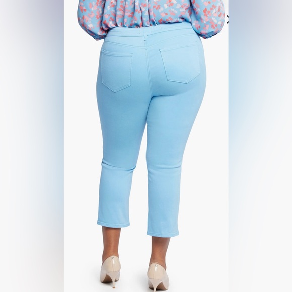 NYDJ Marilyn Ankle Straight Leg Jeans. Size 14W - Picture 3 of 16